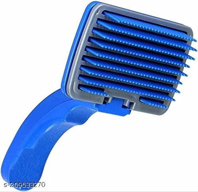 ABS Plastic Slicker Brush for Pet (Multicolor, S)